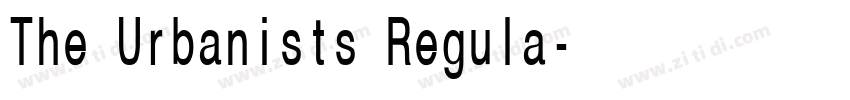 The Urbanists Regula字体转换 The Urbanists Regula字体转换